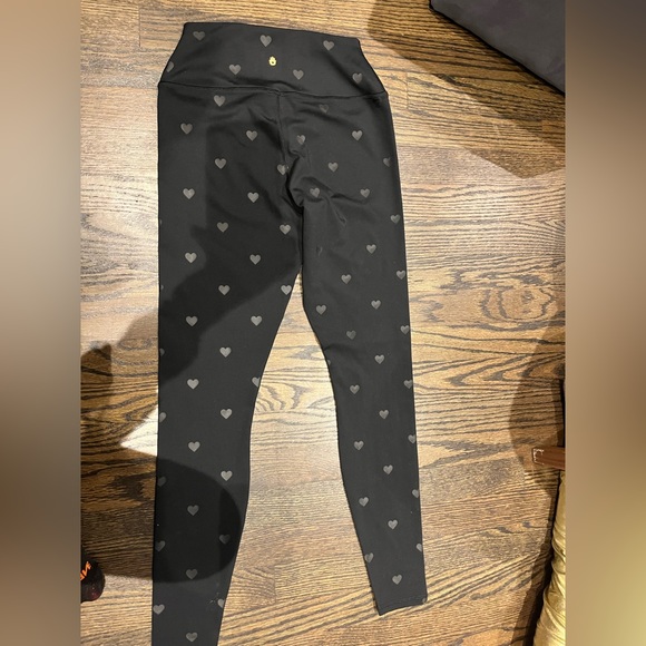 Spirtual Gangster leggings black with hearts new - Picture 1 of 3
